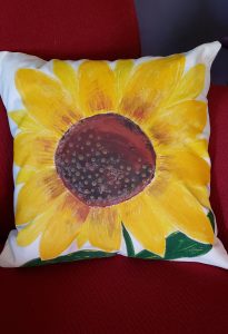 Sunflower Pillow Cover